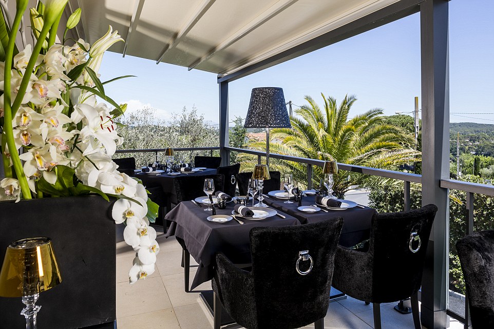 Paloma (pictured) has landed its second Michelin-star and is one of the 'hottest tickets' on the French Riviera right now
