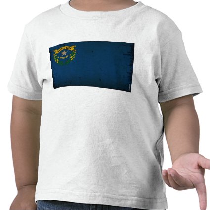 Nevada State Flag VINTAGE.png T-shirts