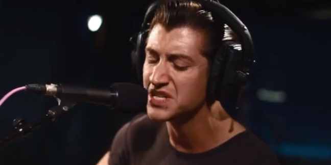 Arctic Monkeys Cover Tame Impala's "Feels Like We Only Go Backwards"
