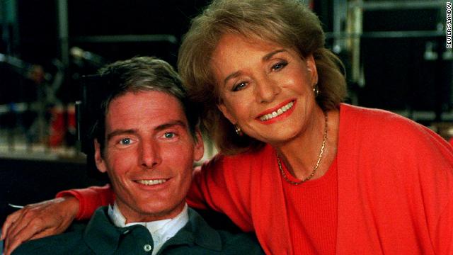 In the first interview since a horseback riding accident left him paralyzed from the neck down, Christopher Reeve talked with Walters on September 28, 1995, for a special one-hour segment of ABC News' "20/20." In the interview, which took place at the Kessler Institute for Rehabilitation in New Jersey, Reeve talks about what he remembers of his accident and how his life functioned afterward. 