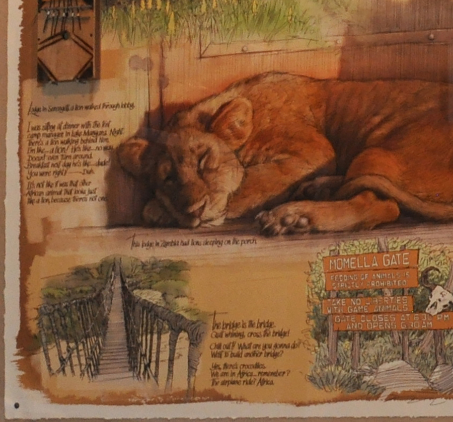 Details of the The Safari Gallery at Tiffins