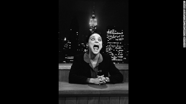 Before "Seinfeld" made her a superstar, Julia Louis-Dreyfus was cast on "Saturday Night Live" from 1982 to 1985.