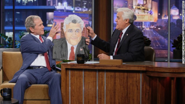 Former President George W. Bush has surprised many by taking up painting in his post-White House years. "I am a painter," the 43rd president told Jay Leno during a recent appearance on "The Tonight Show." "You may not think I'm a painter; I think I'm a painter," said Bush, who has been taking painting lessons in Dallas. Here's a look at the hobbies of other presidents: 