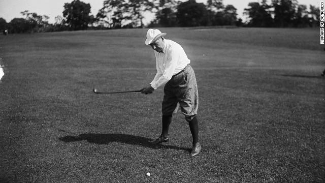 Warren G. Harding was an avid golfer. Golf courses in Los Angeles and San Francisco were named after the 29th president.