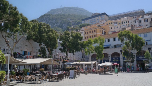 Gibraltar: Altstadt, Casemates Square
