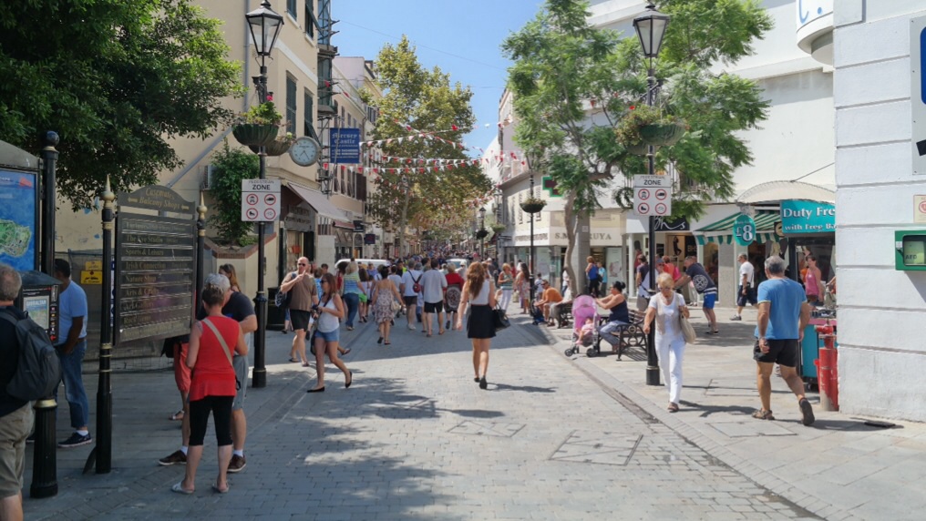 Gibraltar: Altstadt, Main Street