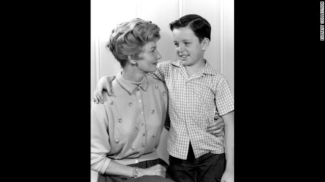 Ah, motherhood and television. They go together likes hugs and kisses, right? After all, we're talking the medium of "Leave It to Beaver's" June Cleaver (Barbara Billingsley, here with Jerry Mathers as the Beaver), among others. But then there are the moms who appear less than loving ...