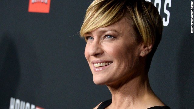 These days Wright (she dropped the Penn after a divorce) is best known for her role as Claire Underwood in the critically acclaimed Netflix series "House of Cards." She has also ventured behind the scenes and directed a season two episode of "House of Cards."