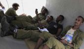 A la espera. Reservistas israelíes aguardaban órdenes cerca de la frontera con Gaza (AP)