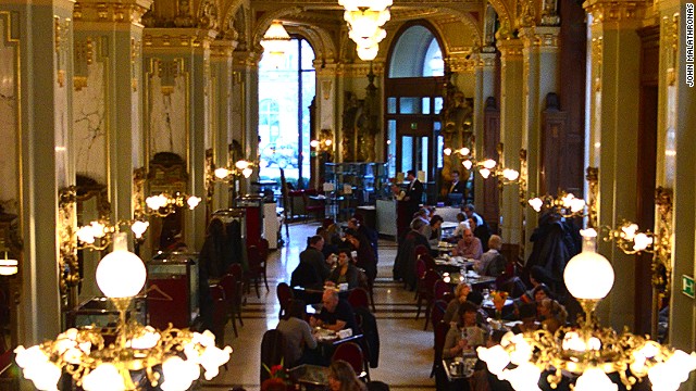 Pest's vitality shows in its elegant, talk-filled old cafés. In Buda you're more likely to find exclusive spas.
