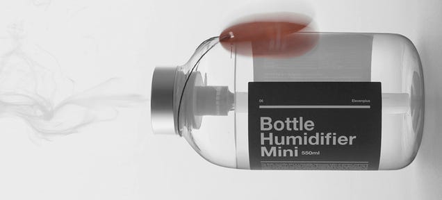 A Tiny Humidifier in a Bottle Makes Hotel Rooms More Comfortable