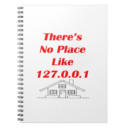 no place like home spiral note books