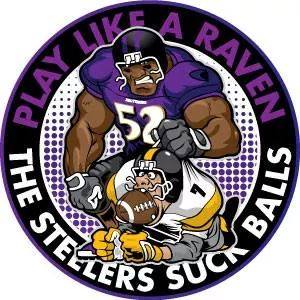 Raven Logo 16 Best Memes of the Baltimore Ravens Destroying the Pittsburgh Steelers