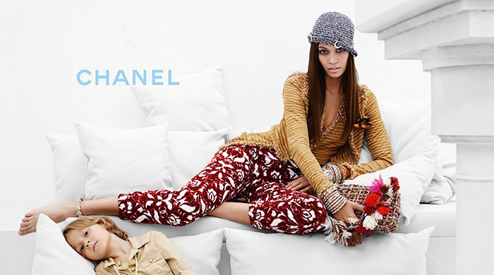 Джоан Смоллс в новой круизной кампании Chanel
