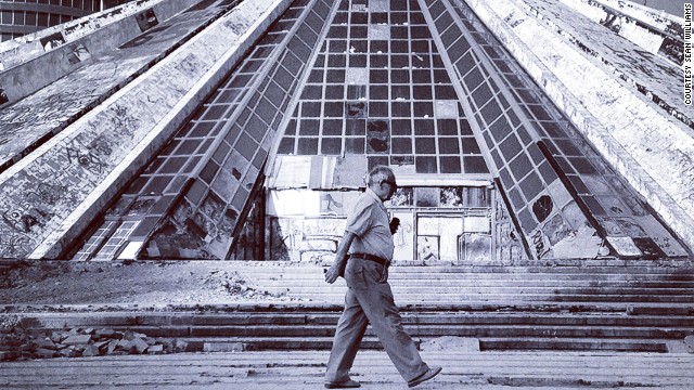 Despite the renovation of the the Block district, many relics of the past remain, including the crumbling Pyramid building, which under communism housed a museum to Hoxha.
