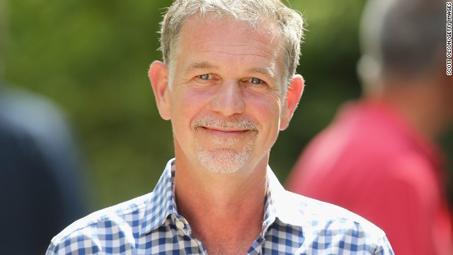 Reed Hastings, pictured, and Marc Rudolph, two software engineers, founded Netflix in 1997 to use the Internet to rent movies on DVD, then a new format. (An old, discredited story claims that Hastings had the idea after Blockbuster charged him a $40 late fee for "Apollo 13.") Rudolph left in 2002.