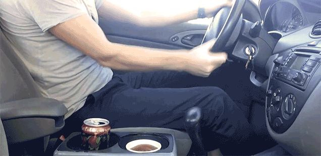 The World's Greatest Cup Holder Can Survive the World's Worst Drivers