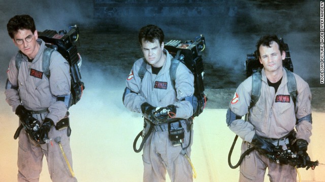 At the time it was released, 1984's "Ghostbusters" was the highest-grossing comedy in history -- and, adjusted for inflation, it still is. Murray, right, with Ramis and Dan Aykroyd, center, took a role originally intended for John Belushi and made it his own.