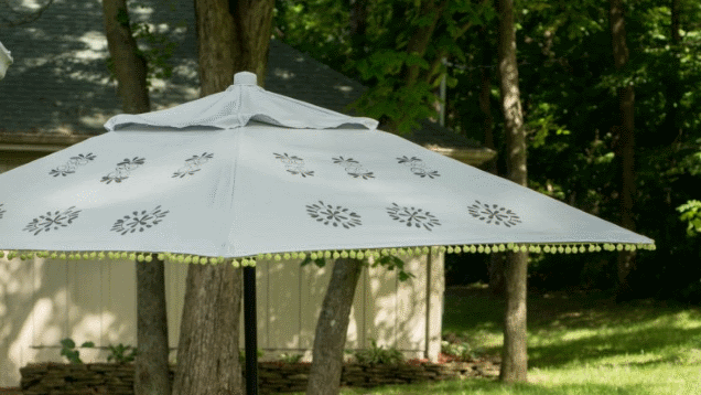​Refresh Your Tired, Worn-Out Patio Umbrella On the Cheap