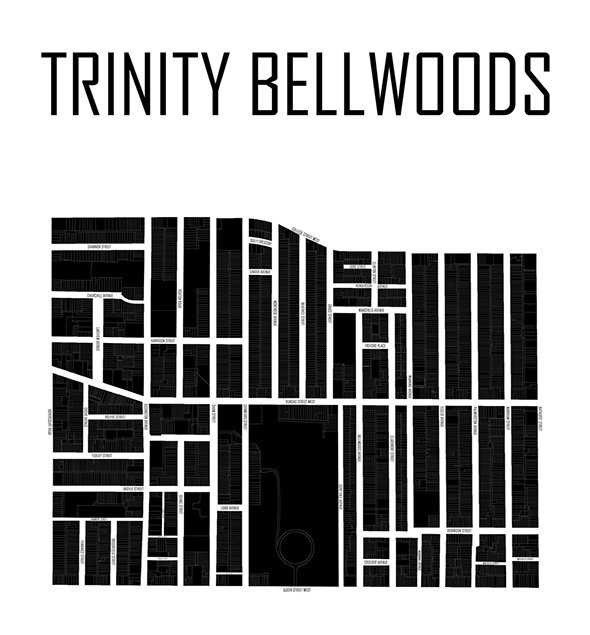 trinity bellwoods map