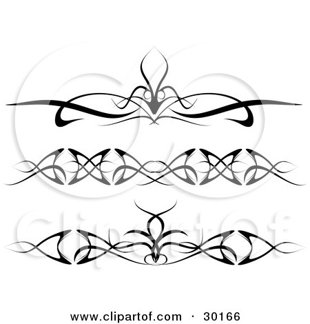 ... Three Elegant Tattoo Designs For Around The Arms, Ankles Or Lower Back