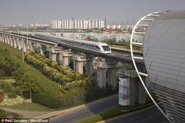 Other top train journey options include The Magnetic Levitation Train in Shanghai, China