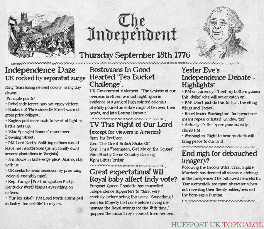 scottish independence spoof 1776
