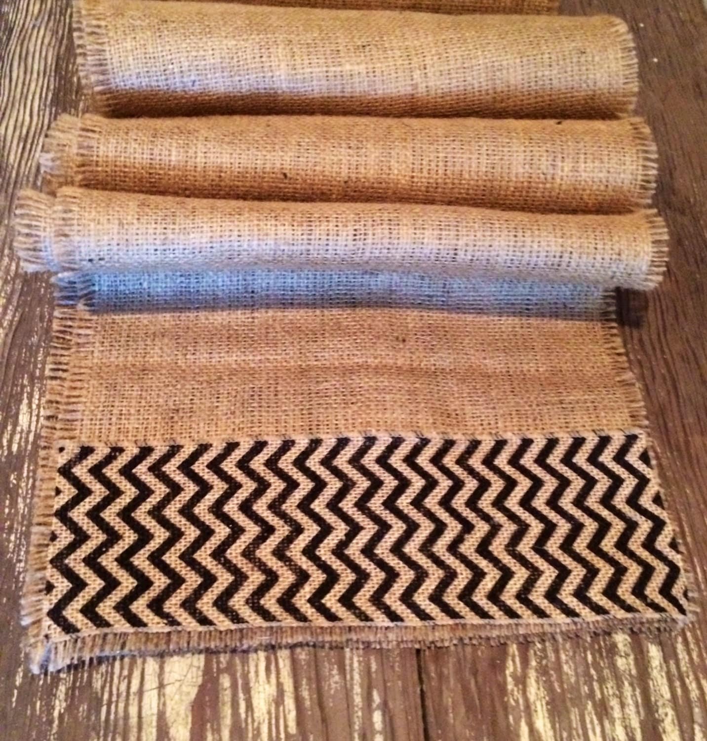 Chevron Table Runners - 8ft tables