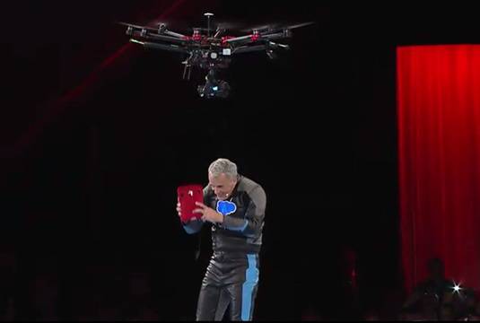 Drone delivery of Coke