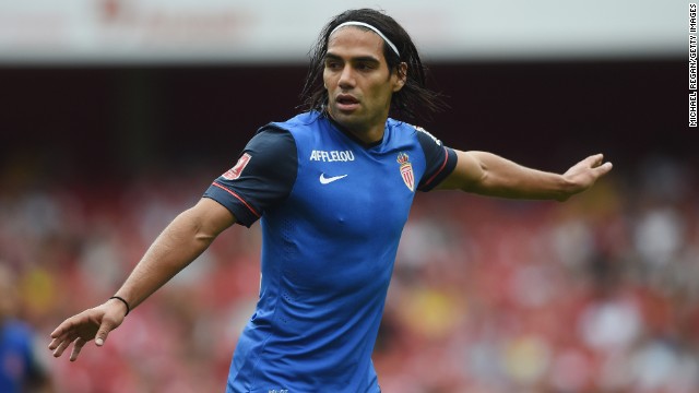 Falcao was only in England last month -- playing for Monaco in the Emirates Cup, a preseason tournament hosted by Arsenal involving the French club, Valencia and Benfica.