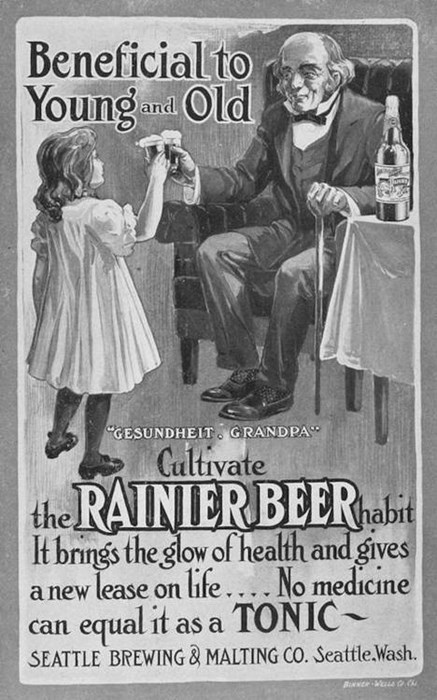 Old People and Children Should Drink Rainier Beer