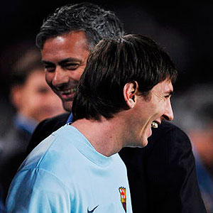 Mourinho y Messi