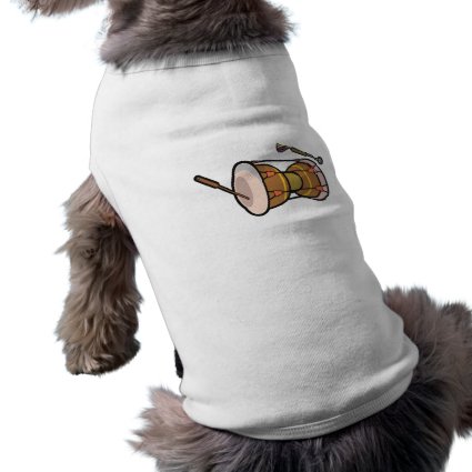 drum two headed hand drum.png pet shirt