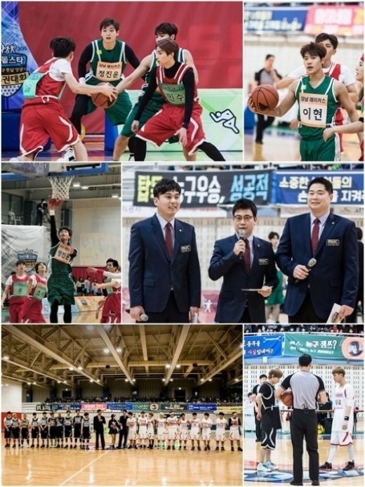 EXO タオ、GOT7 ジャクソンら「アイドル陸上大会」バスケットボール試合の様子を公開！優勝を手にするのは？