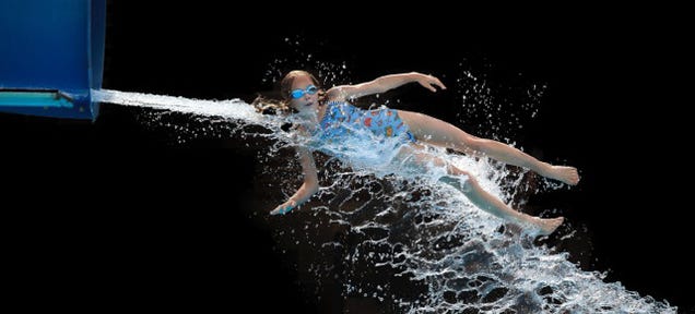 The Absurd Joy Of Waterslides Is Captured In These Perfectly Timed Shots