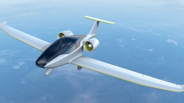 The four-seater version E-Fan 4.0 will be a training and general aviation aircraft which will also have a combustion engine within the fuselage to provide an extended range or endurance. 