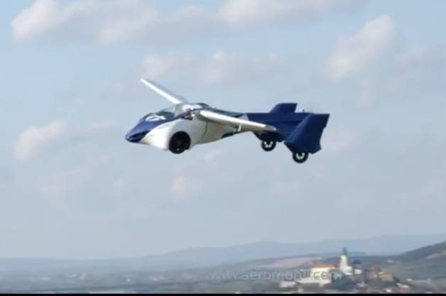 Aeromobil 3.0 flying