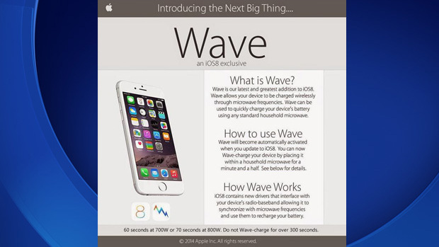 iOS 8 Wave