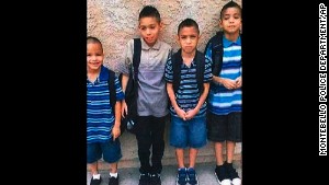 Daniel and Erica Perez\'s four sons, who had been missing: Jordan, 11, Jaden, 9, Tristan, 8, and Alex, 6.