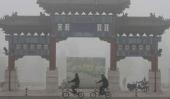 NIEBLA Y CONTAMINACIÓN. En Beijing, China (AP/Archivo).