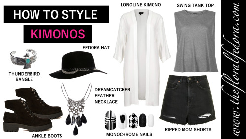 How to Style Kimonos! For more ideas on how to style kimonos,...