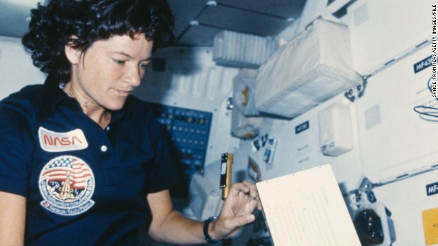 In 1983 Sally Ride became the first American woman in space. And while many more women have worked at NASA since then, Dr Stofan says there's still work to do encouraging females in STEM (science, technology, math, engineering). 