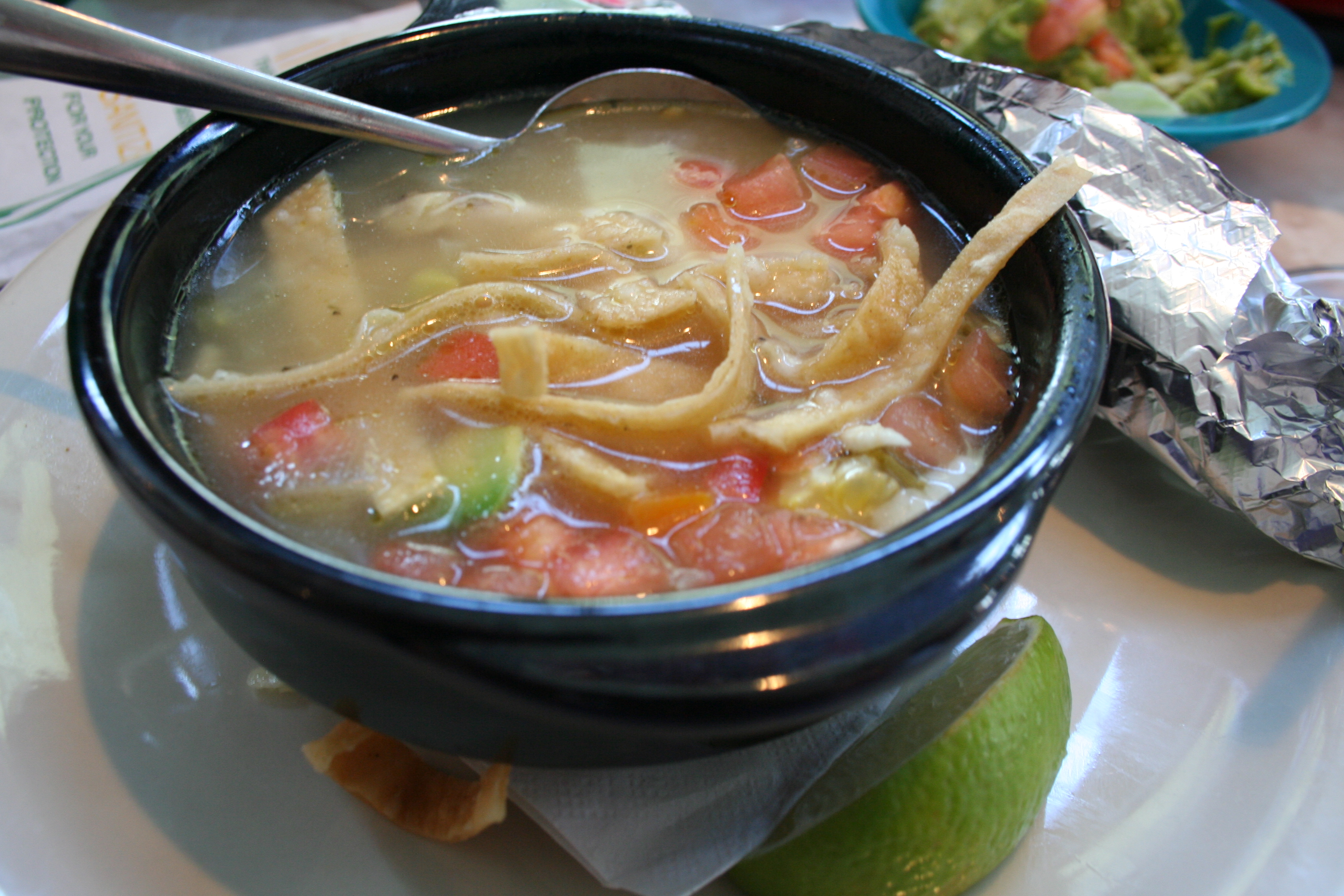 Chicken tortilla soup. (Photo: Mark Heckathorn/DC on Heels)