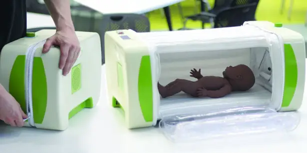 MOM Inflatable Baby Incubator by James Roberts