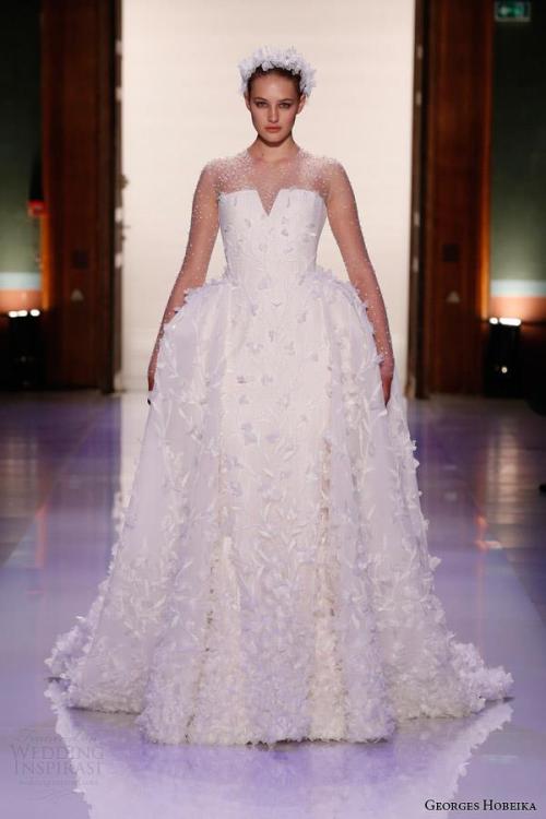 Wedding dress from Georges Hobeika Spring 2014 Couture...