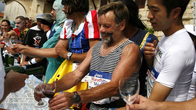 The increasing popularity of the Medoc Marathon means competitors face an online scramble for a place. Many race competitively to win prizes of ... yep, wine.