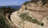 VISTA PARCIAL. Del sitio de excavación de un antiguo montículo en Anfípolis, el norte de Grecia, este martes (AP).