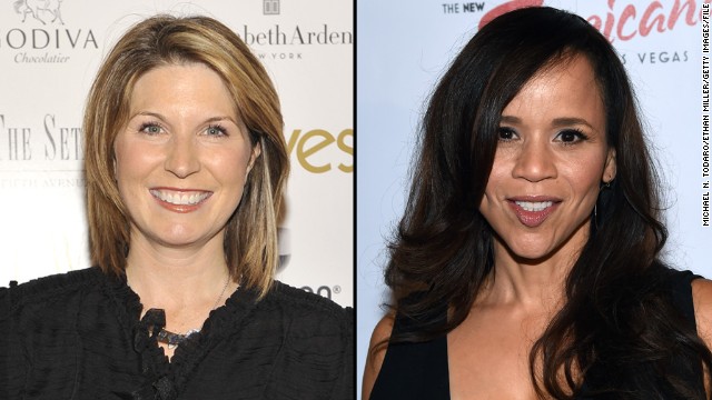 Political analyst Nicolle Wallace, left, and actress Rosie Perez are the newest faces to join ABC's "The View." They're signing on after the departures of co-hosts Sherri Shepherd, Jenny McCarthy and Barbara Walters. Here's a look at the ladies who've had a seat at "The View's" table: