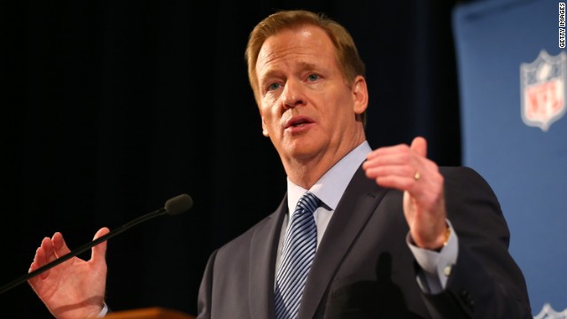 NFL Commissioner Roger Goodell calls the league's new policy 
