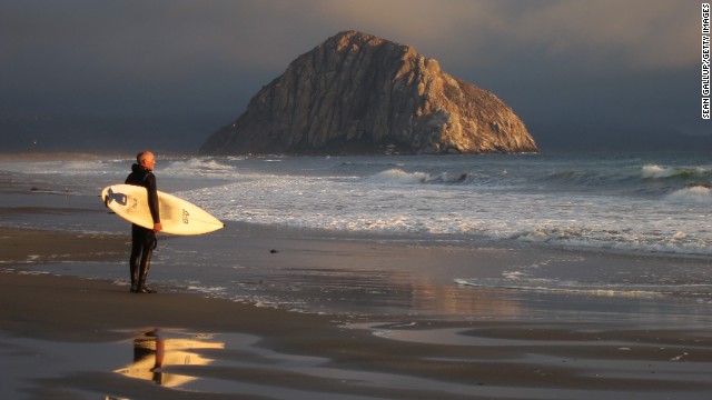 It doesn't get the hype of some other coastal towns, but Morro Bay -- midway between San Francisco and Los Angeles -- is worth a visit on its own. Its landscape is dominated by Morro Rock, a 581-foot-high volcanic plug that helps shield the harbor from the sea. If you rent kayaks on the waterfront and paddle around the harbor, you'll encounter pelicans, sea lions and sea otters.